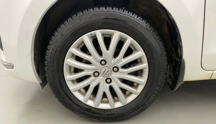 2017 Maruti Dzire ZXI, Petrol, Manual, 99,709 km, Left Front Wheel