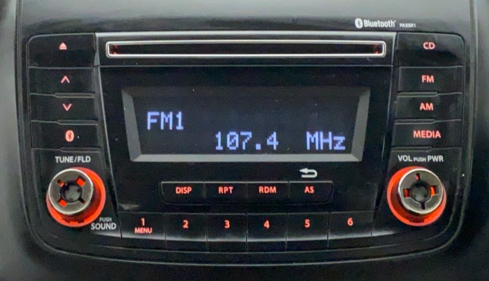 2017 Maruti Dzire ZXI, Petrol, Manual, 99,709 km, Infotainment System