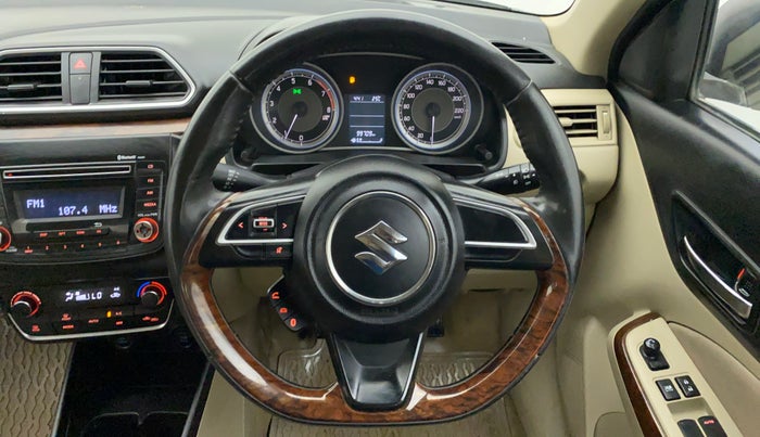 2017 Maruti Dzire ZXI, Petrol, Manual, 99,709 km, Steering Wheel Close Up