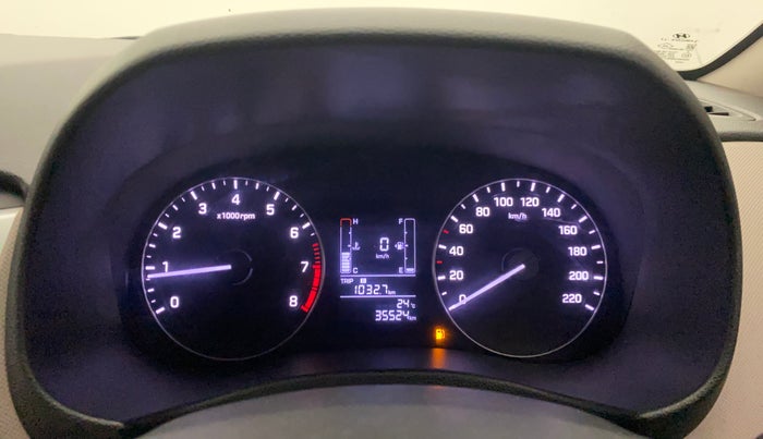 2019 Hyundai Creta SX 1.6 PETROL, Petrol, Manual, 35,487 km, Odometer Image