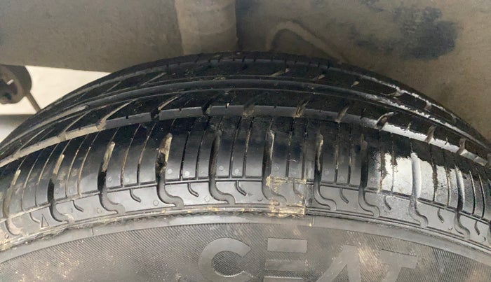 2019 Datsun Go T(O), Petrol, Manual, 70,226 km, Right Rear Tyre Tread