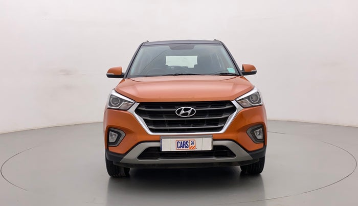 2018 Hyundai Creta SX 1.6 PETROL DUAL TONE, Petrol, Manual, 27,857 km, Front