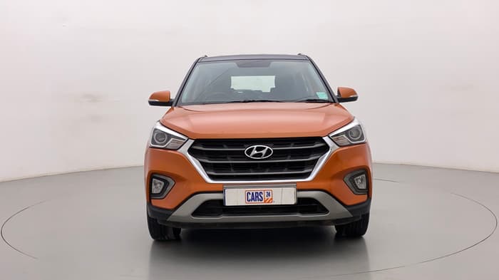 2018 Hyundai Creta SX 1.6 PETROL DUAL TONE, Petrol, Manual, 27,857 km, Front