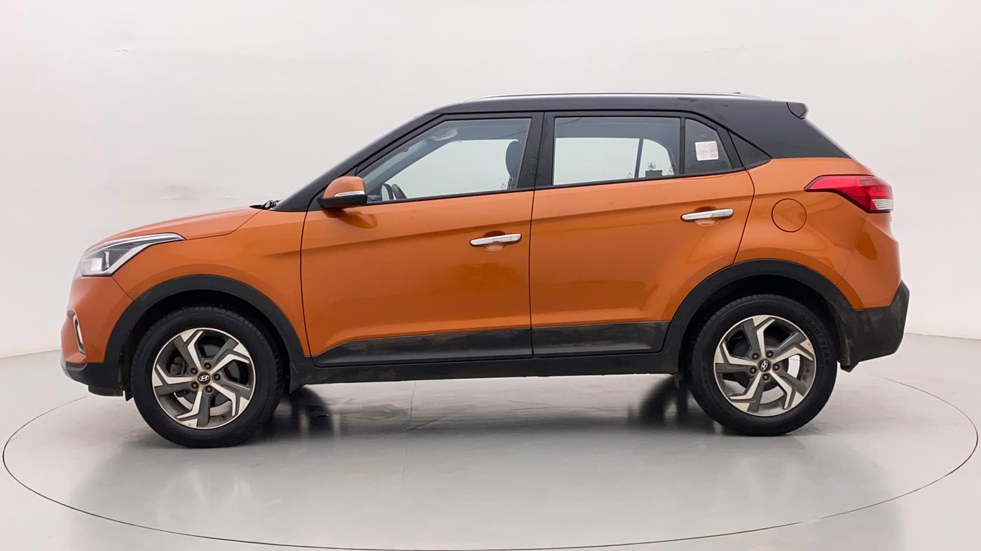 2018 Hyundai Creta SX 1.6 PETROL DUAL TONE, Petrol, Manual, 27,857 km, Left Side