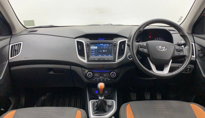 2018 Hyundai Creta SX 1.6 PETROL DUAL TONE, Petrol, Manual, 27,857 km, Dashboard