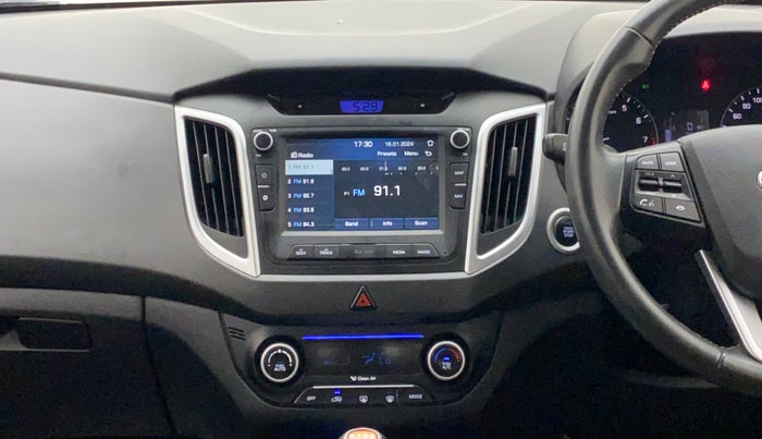 2018 Hyundai Creta SX 1.6 PETROL DUAL TONE, Petrol, Manual, 27,857 km, Air Conditioner