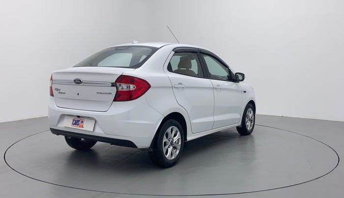 2017 Ford Figo Aspire 1.2 TITANIUM PETROL, Petrol, Manual, 34,784 km, Right Back Diagonal (45- Degree) View