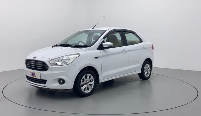 2017 Ford Figo Aspire 1.2 TITANIUM PETROL, Petrol, Manual, 34,784 km, Left Front Diagonal (45- Degree) View