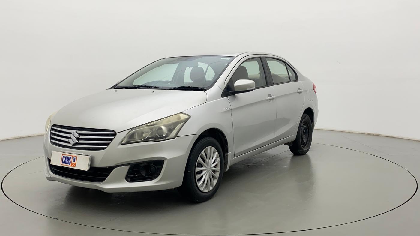 2016 Maruti Ciaz VXI, Petrol, Manual, 60,351 km, Left Front Diagonal