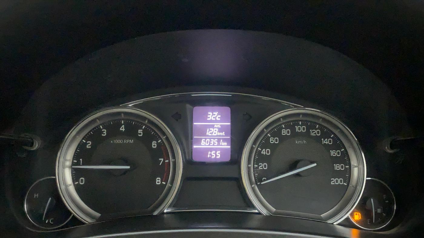 2016 Maruti Ciaz VXI, Petrol, Manual, 60,351 km, Odometer Image