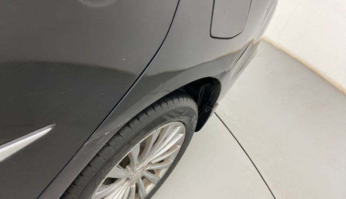 2017 Maruti Ciaz ALPHA 1.4 PETROL, Petrol, Manual, 34,522 km, Left quarter panel - Slightly dented