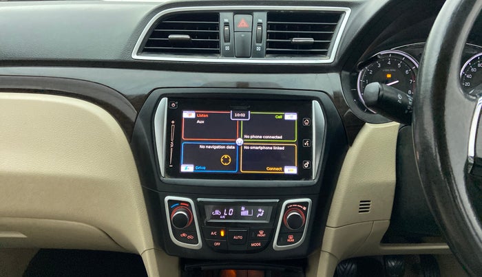 2017 Maruti Ciaz ALPHA 1.4 PETROL, Petrol, Manual, 34,522 km, Air Conditioner