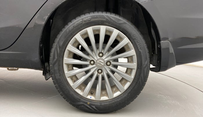 2017 Maruti Ciaz ALPHA 1.4 PETROL, Petrol, Manual, 34,522 km, Left Rear Wheel