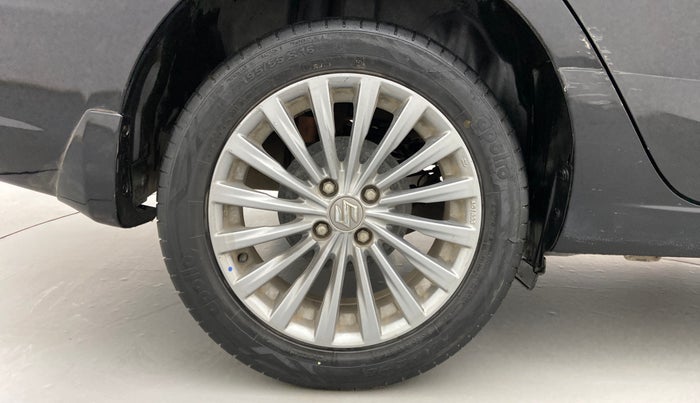 2017 Maruti Ciaz ALPHA 1.4 PETROL, Petrol, Manual, 34,522 km, Right Rear Wheel