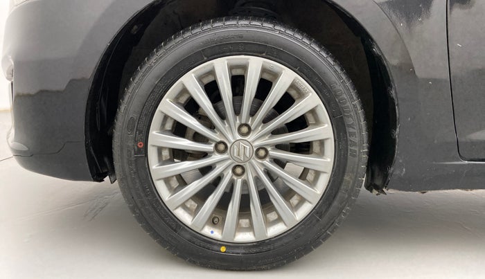 2017 Maruti Ciaz ALPHA 1.4 PETROL, Petrol, Manual, 34,522 km, Left Front Wheel
