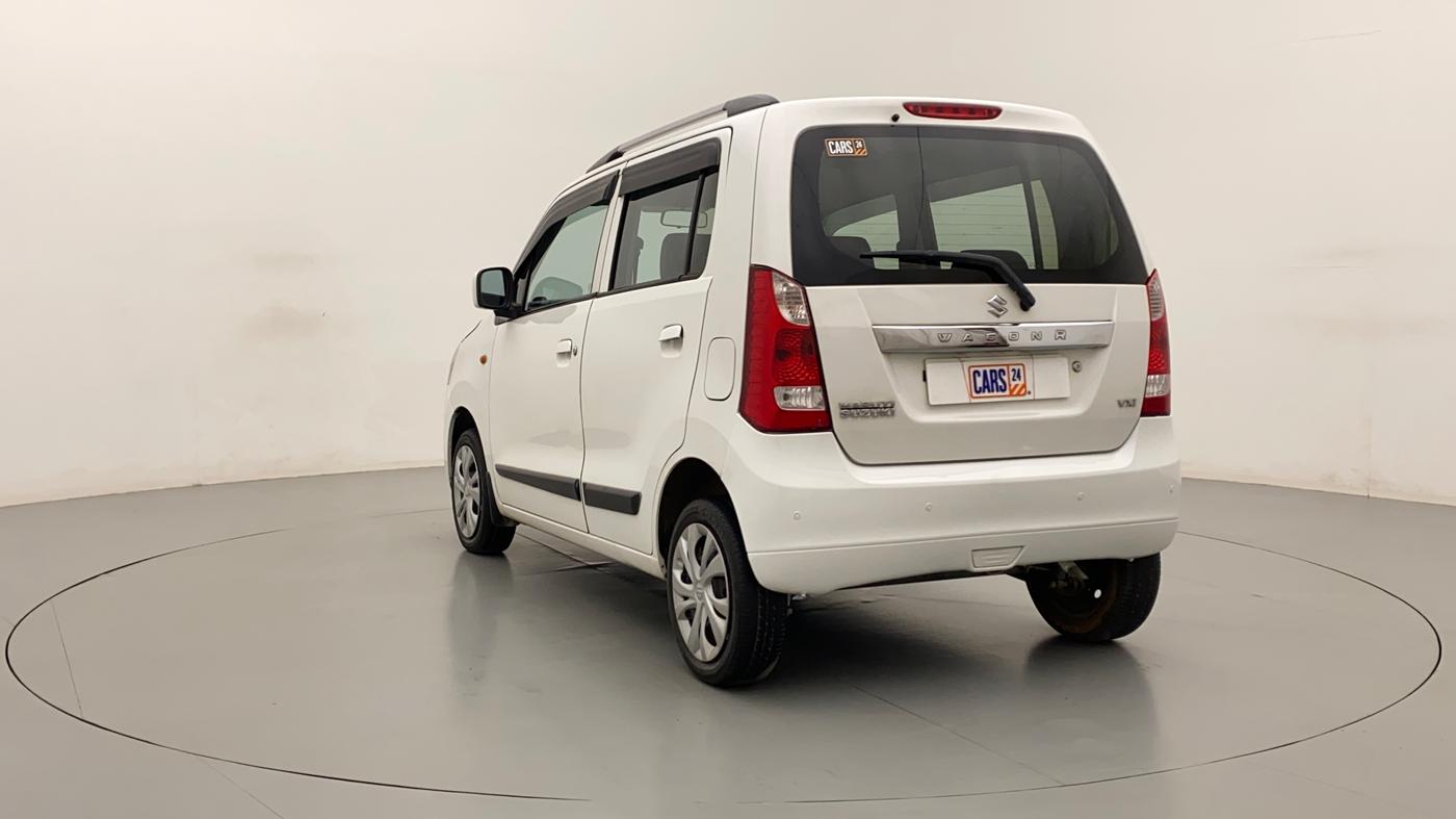 2017 Maruti Wagon R 1.0 VXI, Petrol, Manual, 85,474 km, Left Back Diagonal