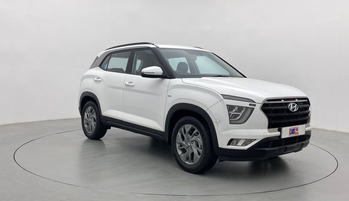 2022 Hyundai Creta SX (O) 1.4 TURBO DCT, Petrol, Automatic, 9,161 km, Right Front Diagonal
