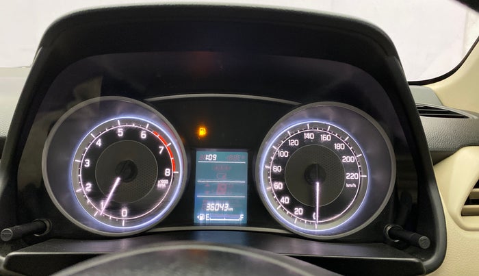 2020 Maruti Dzire VXI, Petrol, Manual, 36,042 km, Odometer Image