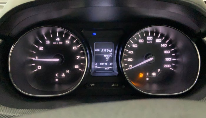 2018 Tata Tiago XZ PETROL, Petrol, Manual, 63,748 km, Odometer Image
