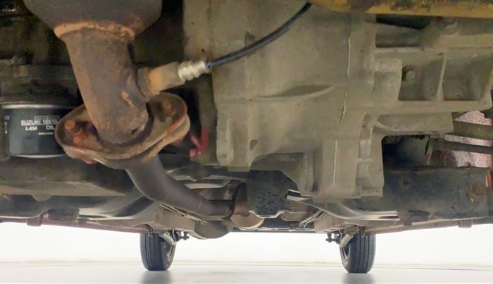 2014 Maruti Wagon R 1.0 VXI, Petrol, Manual, Front Underbody