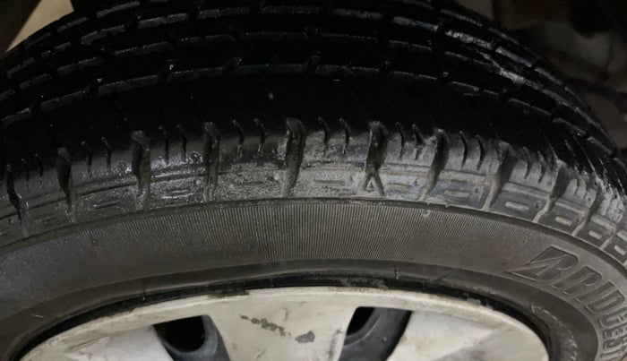 2017 Maruti Alto K10 VXI (O) AMT, Petrol, Automatic, 20,652 km, Right Rear Tyre Tread