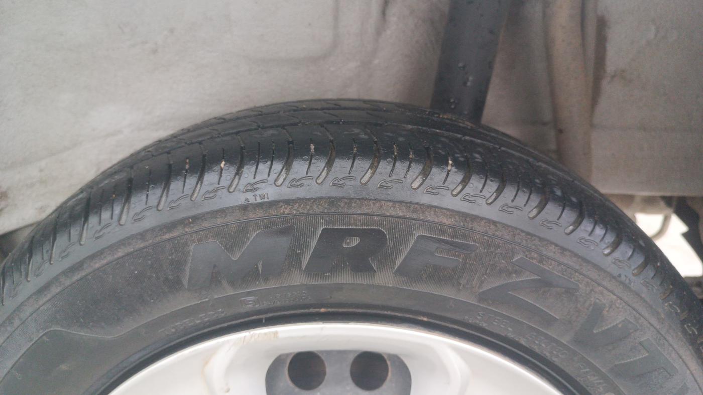 2022 Maruti S PRESSO VXI (O), Petrol, Manual, 69,393 km, Left Rear Tyre Tread