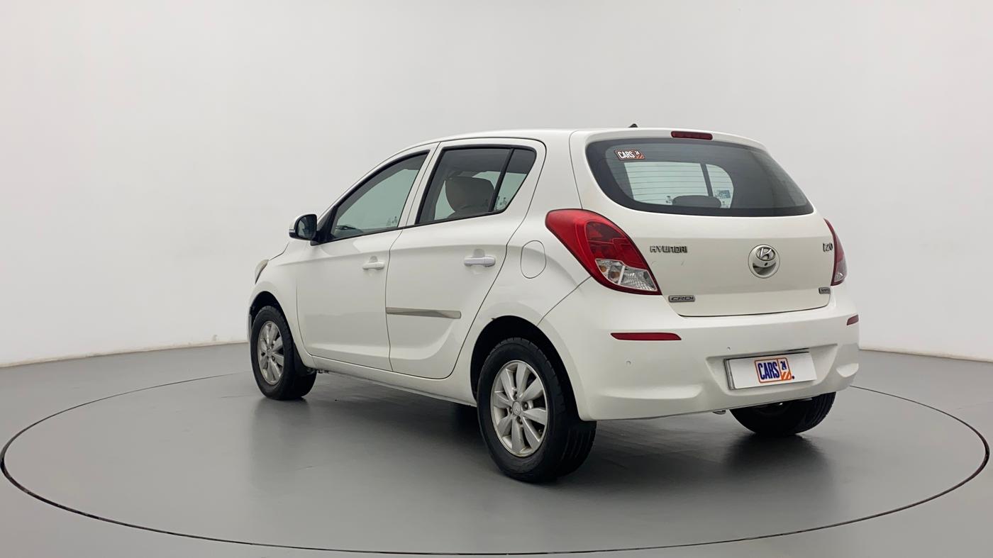 2014 Hyundai i20 SPORTZ 1.4 CRDI, Diesel, Manual, 1,24,528 km, Left Back Diagonal