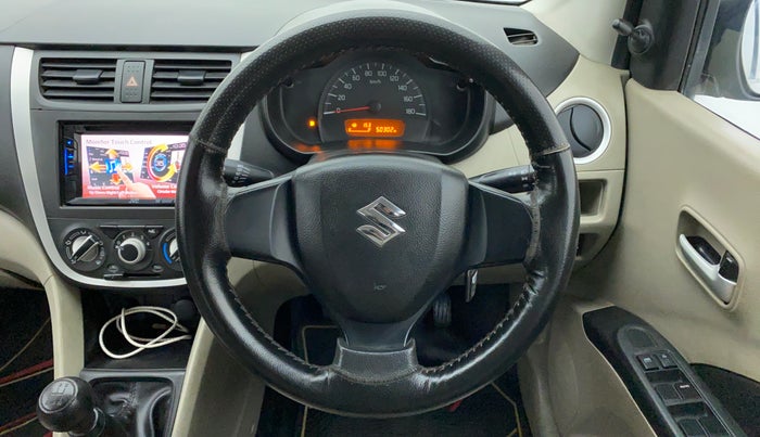 2015 Maruti Celerio VXI d, Petrol, Manual, 50,368 km, Steering Wheel Close Up