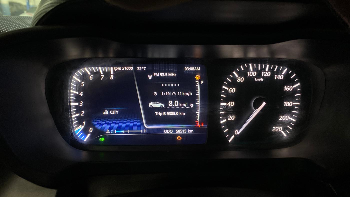 2021 Tata ALTROZ XZ PLUS PETROL DARK EDITION, Petrol, Manual, 58,500 km, Odometer Image