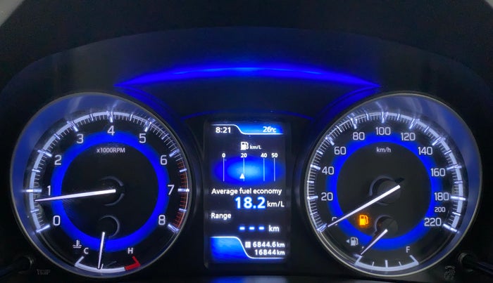 2021 Maruti Baleno ZETA PETROL 1.2, Petrol, Manual, 16,844 km, Odometer Image