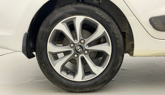 2014 Hyundai Xcent SX 1.2 (O), Petrol, Manual, 50,411 km, Right Rear Wheel