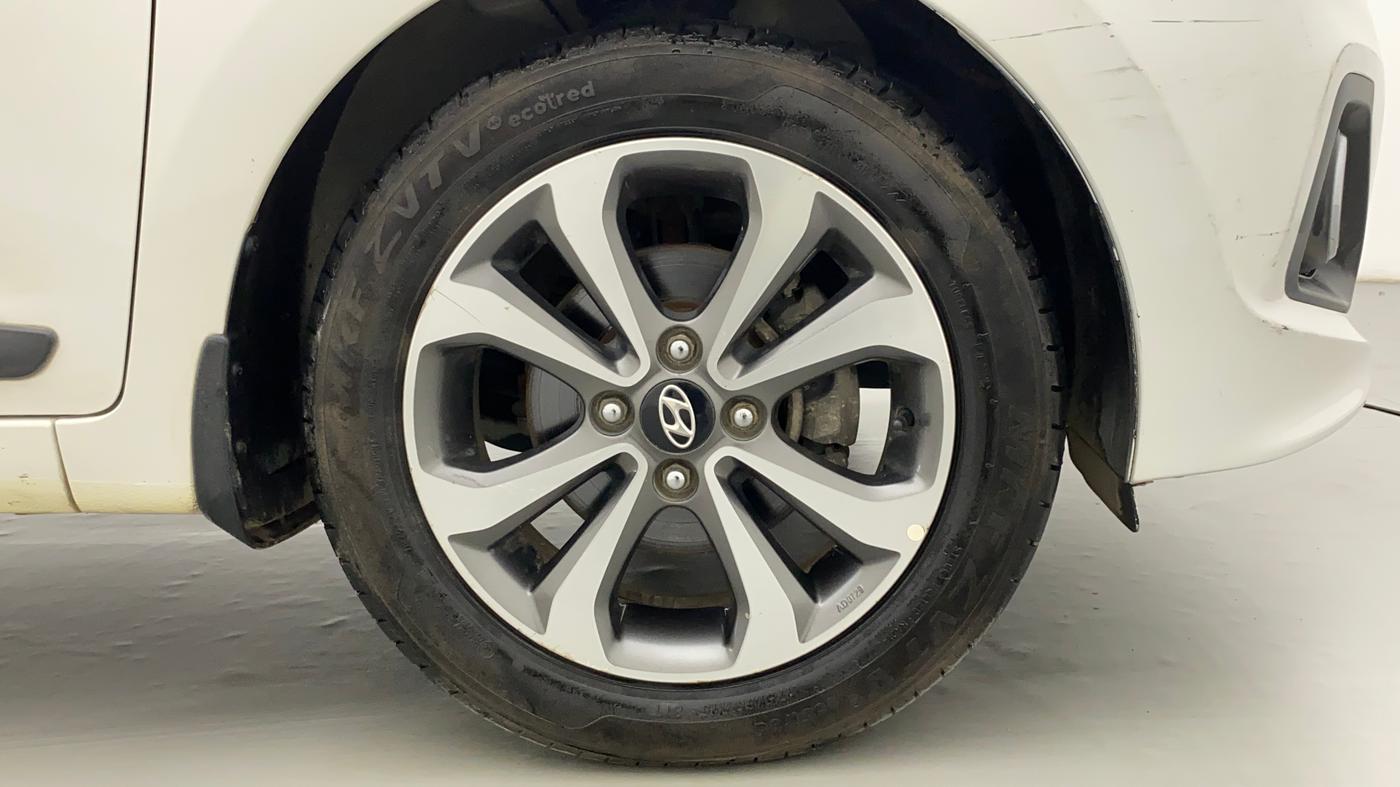 2014 Hyundai Xcent SX 1.2 (O), Petrol, Manual, 50,411 km, Right Front Wheel