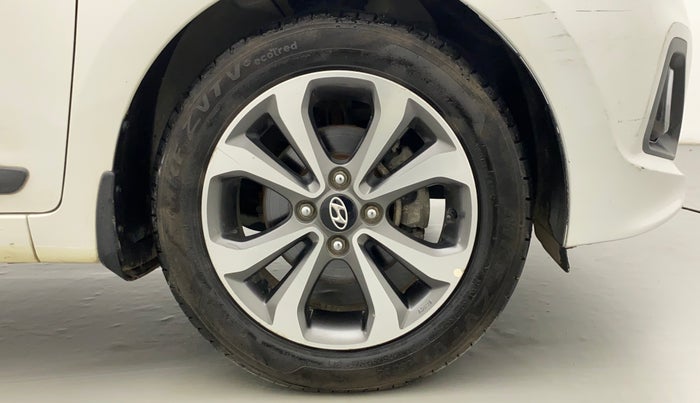 2014 Hyundai Xcent SX 1.2 (O), Petrol, Manual, 50,411 km, Right Front Wheel