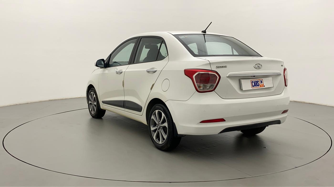 2014 Hyundai Xcent SX 1.2 (O), Petrol, Manual, 50,411 km, Left Back Diagonal