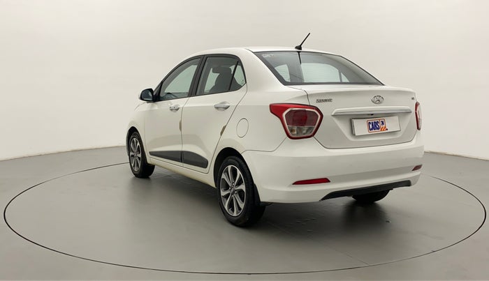 2014 Hyundai Xcent SX 1.2 (O), Petrol, Manual, 50,411 km, Left Back Diagonal
