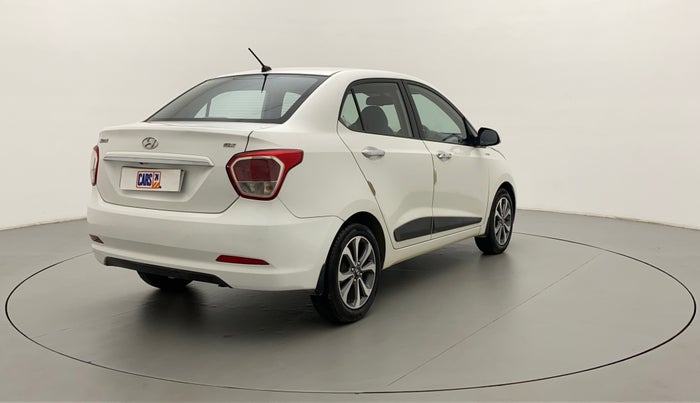2014 Hyundai Xcent SX 1.2 (O), Petrol, Manual, 50,411 km, Right Back Diagonal