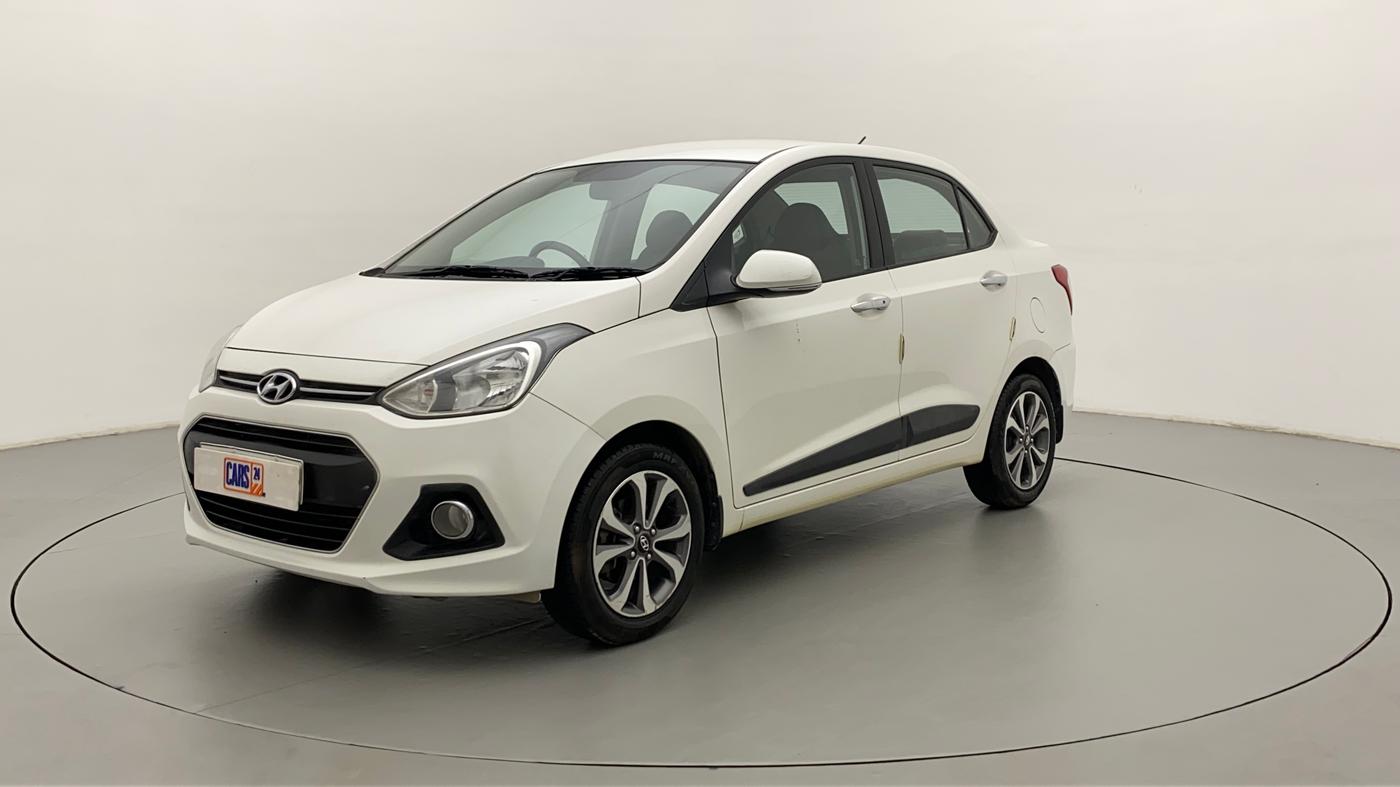 2014 Hyundai Xcent SX 1.2 (O), Petrol, Manual, 50,411 km, Left Front Diagonal