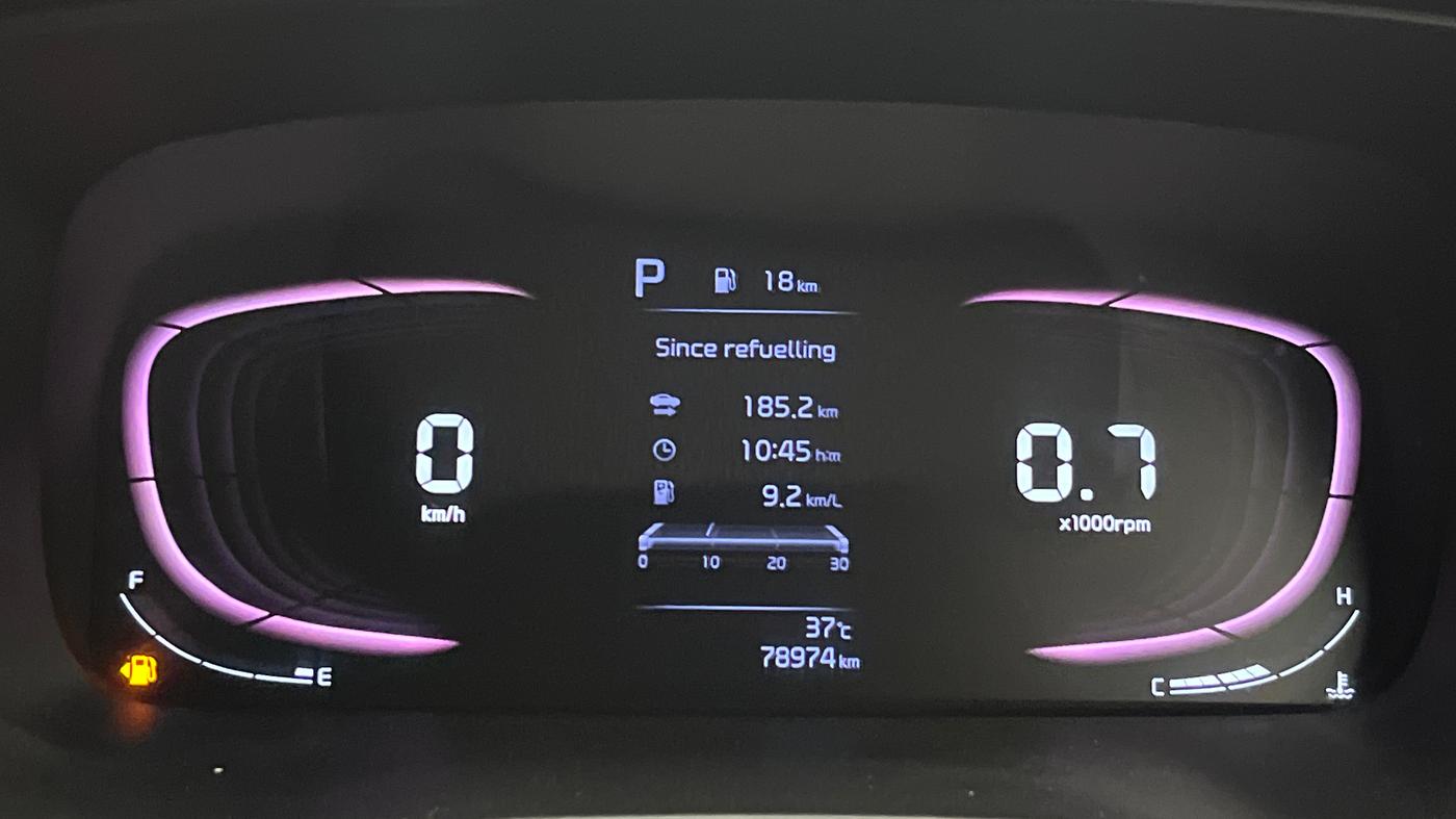 2022 KIA CARENS LUXURY PLUS 1.5 DIESEL AT 7 STR, Diesel, Automatic, 78,927 km, Odometer Image