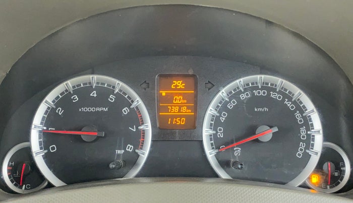 2014 Maruti Ertiga ZXI, Petrol, Manual, 73,818 km, Odometer Image
