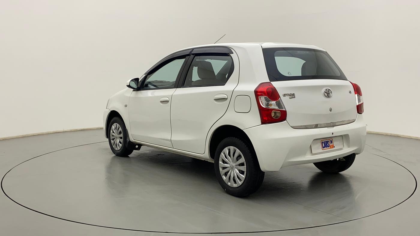 2013 Toyota Etios Liva G, Petrol, Manual, 16,850 km, Left Back Diagonal