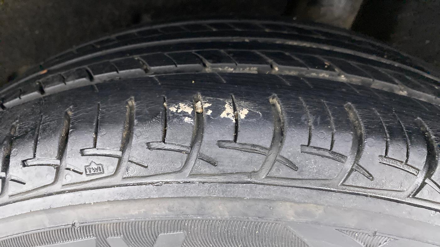 2018 Maruti Baleno DELTA 1.2 K12, Petrol, Manual, 39,608 km, Left Rear Tyre Tread