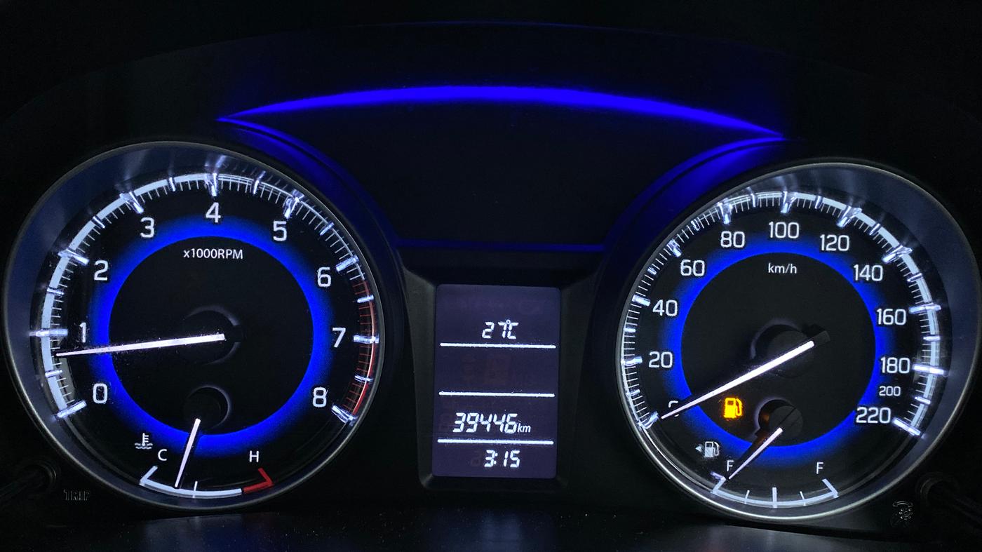 2018 Maruti Baleno DELTA 1.2 K12, Petrol, Manual, 39,608 km, Odometer Image