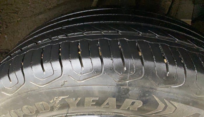 2024 Tata NEXON CREATIVE + SUNROOF 1.5 DIESEL, Diesel, Manual, 47,683 km, Left Rear Tyre Tread