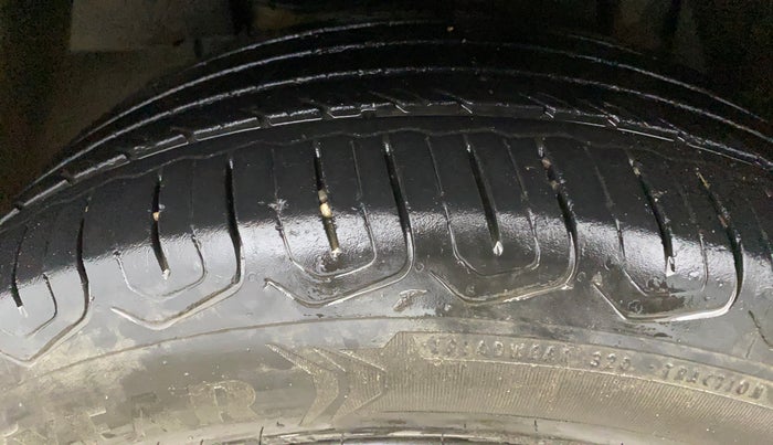 2024 Tata NEXON CREATIVE + SUNROOF 1.5 DIESEL, Diesel, Manual, 47,683 km, Left Front Tyre Tread