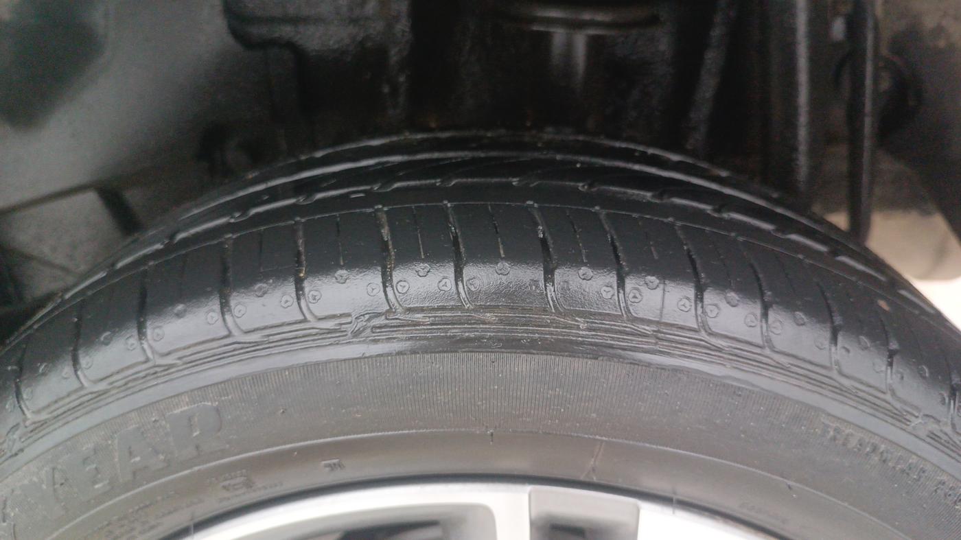 2022 Tata TIGOR XZ PLUS PETROL, Petrol, Manual, 26,694 km, Left Rear Tyre Tread