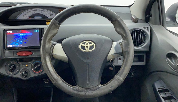 2012 Toyota Etios GD SP, Diesel, Manual, 99,771 km, Steering Wheel Close Up