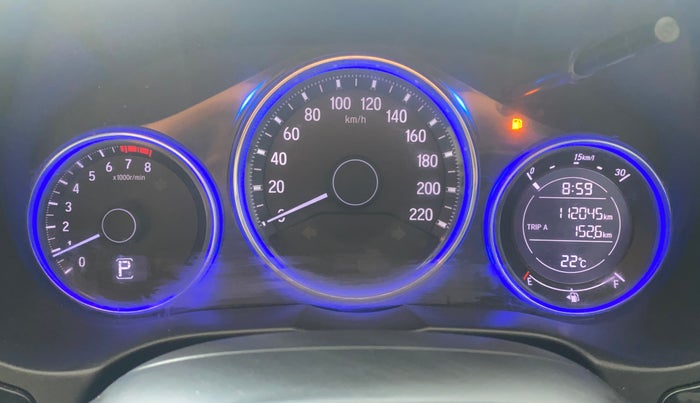 2016 Honda City 1.5L I-VTEC VX CVT, Petrol, Automatic, 1,12,015 km, Odometer Image