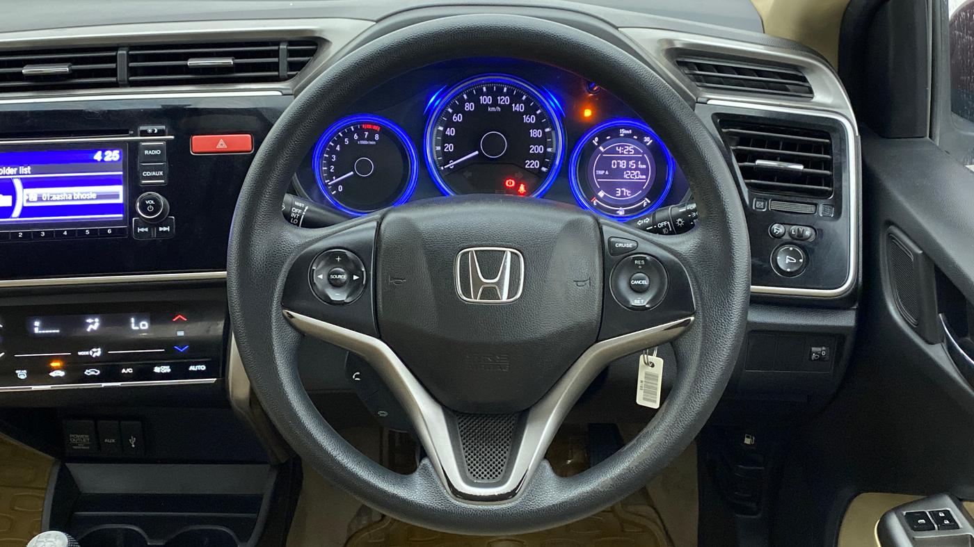 2014 Honda City 1.5L I-VTEC V MT, Petrol, Manual, 78,095 km, Steering Wheel Close Up