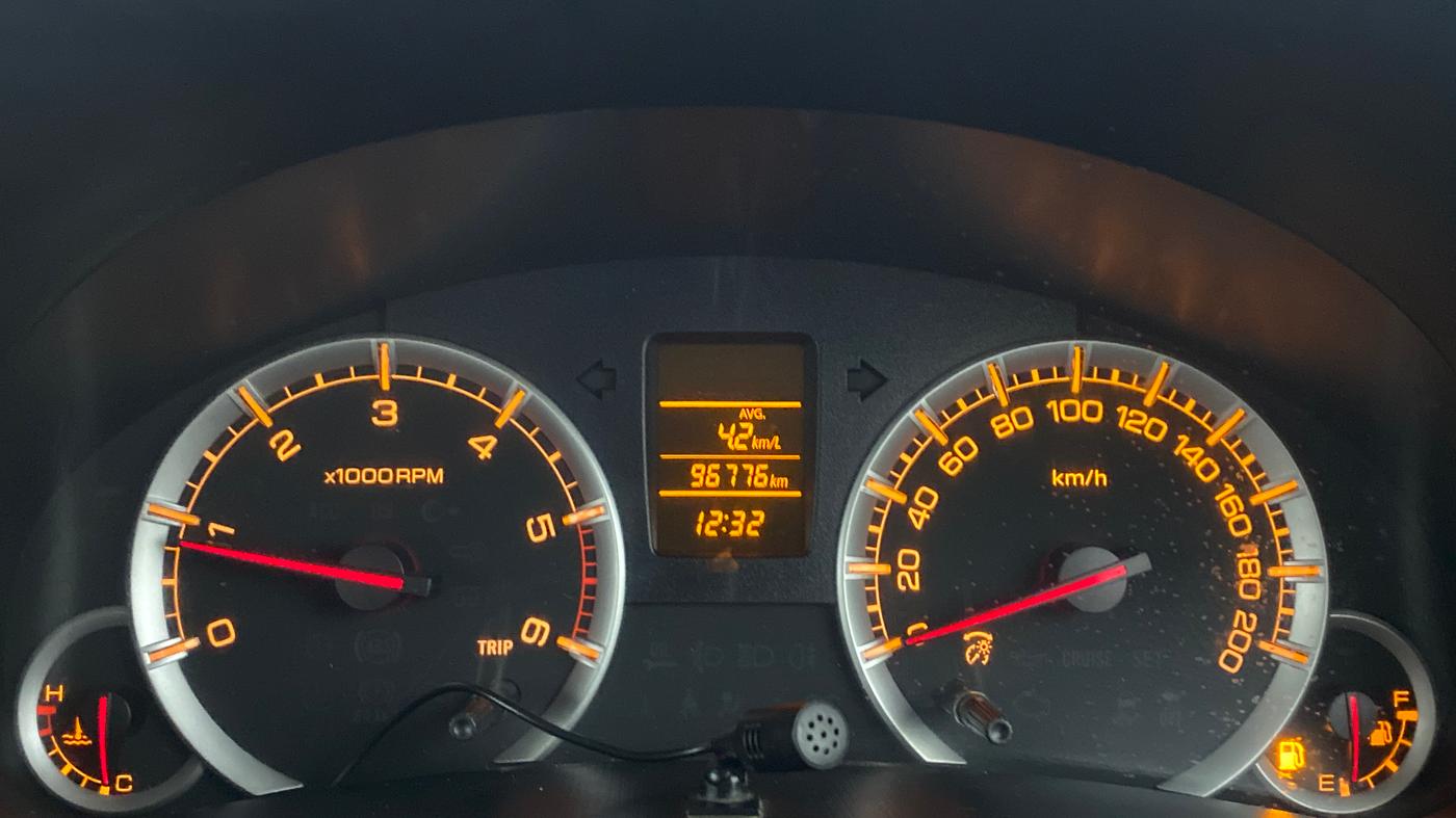 2013 Maruti Swift VDI, Diesel, Manual, 96,954 km, Odometer Image