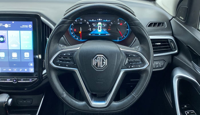 2020 MG HECTOR SHARP DCT PETROL, Petrol, Automatic, 23,356 km, Steering Wheel Close Up